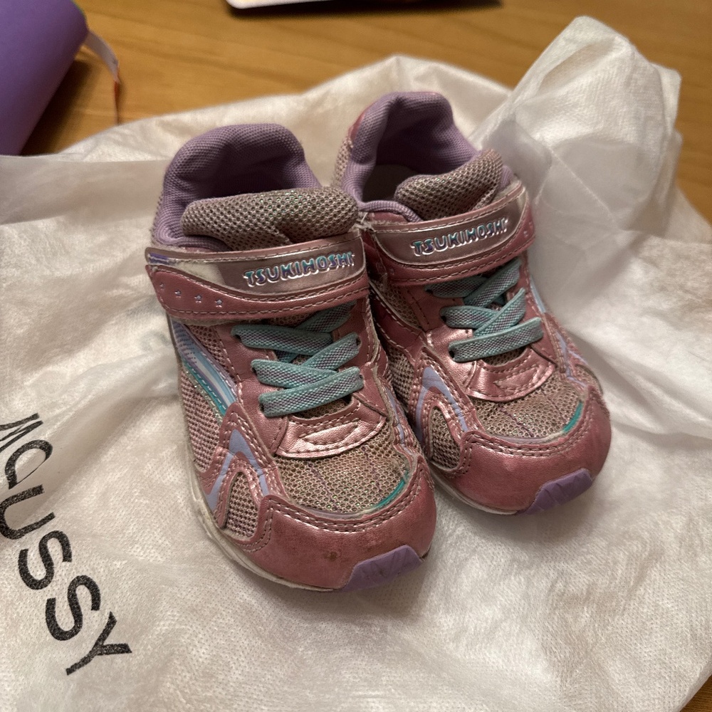 Purple glitz Tsukihoshi size  9.5 toddler